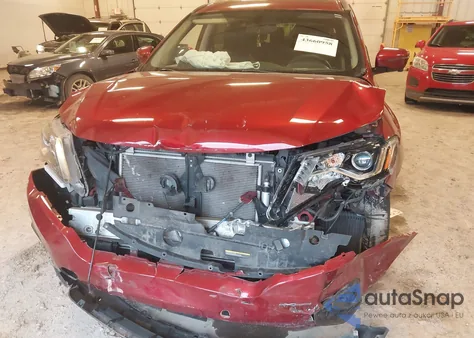 2018 Nissan Pathfinder Platinum z USA, uszkodzony, nr VIN 5N1DR2MM2JC649620